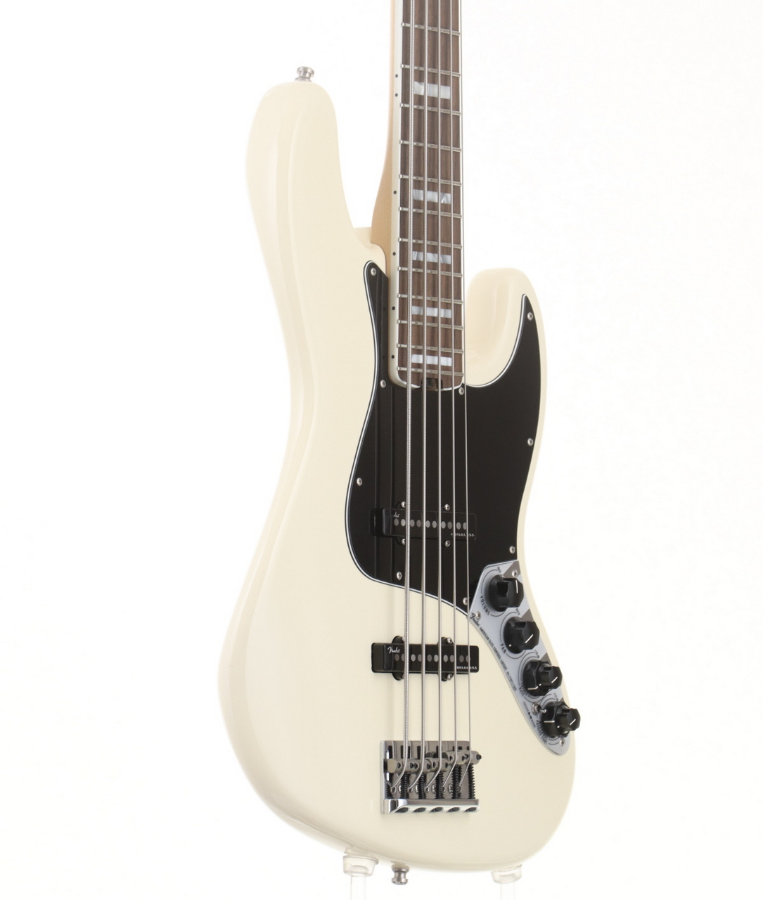 Fender American Elite 5弦　ジャズベース　2016 2016 Fender American Elite 5-String Jazz Bass V in Black | Cream