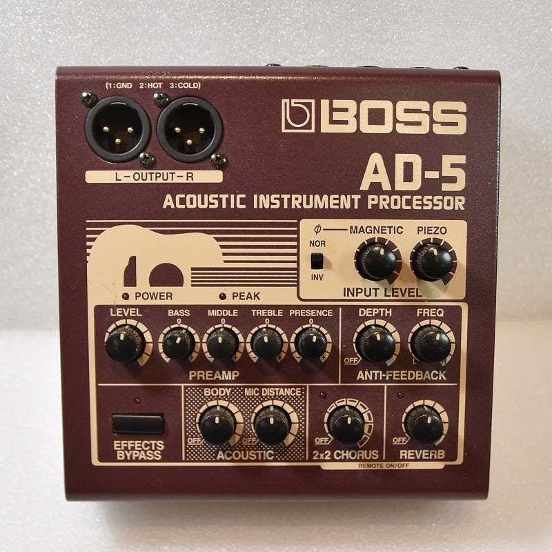 Amazon.co.jp: BOSS / AD-5 Acoustic Instrument Processor