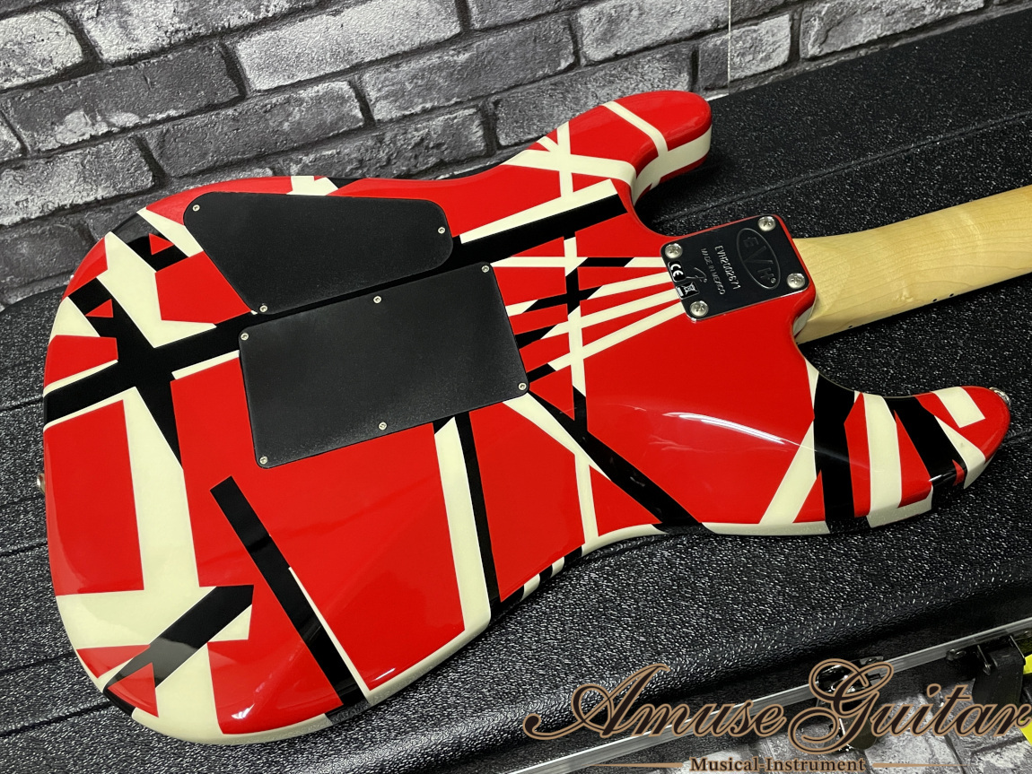 EVH Striped Series Red with Black Stripes 2020年製【Equipped with 