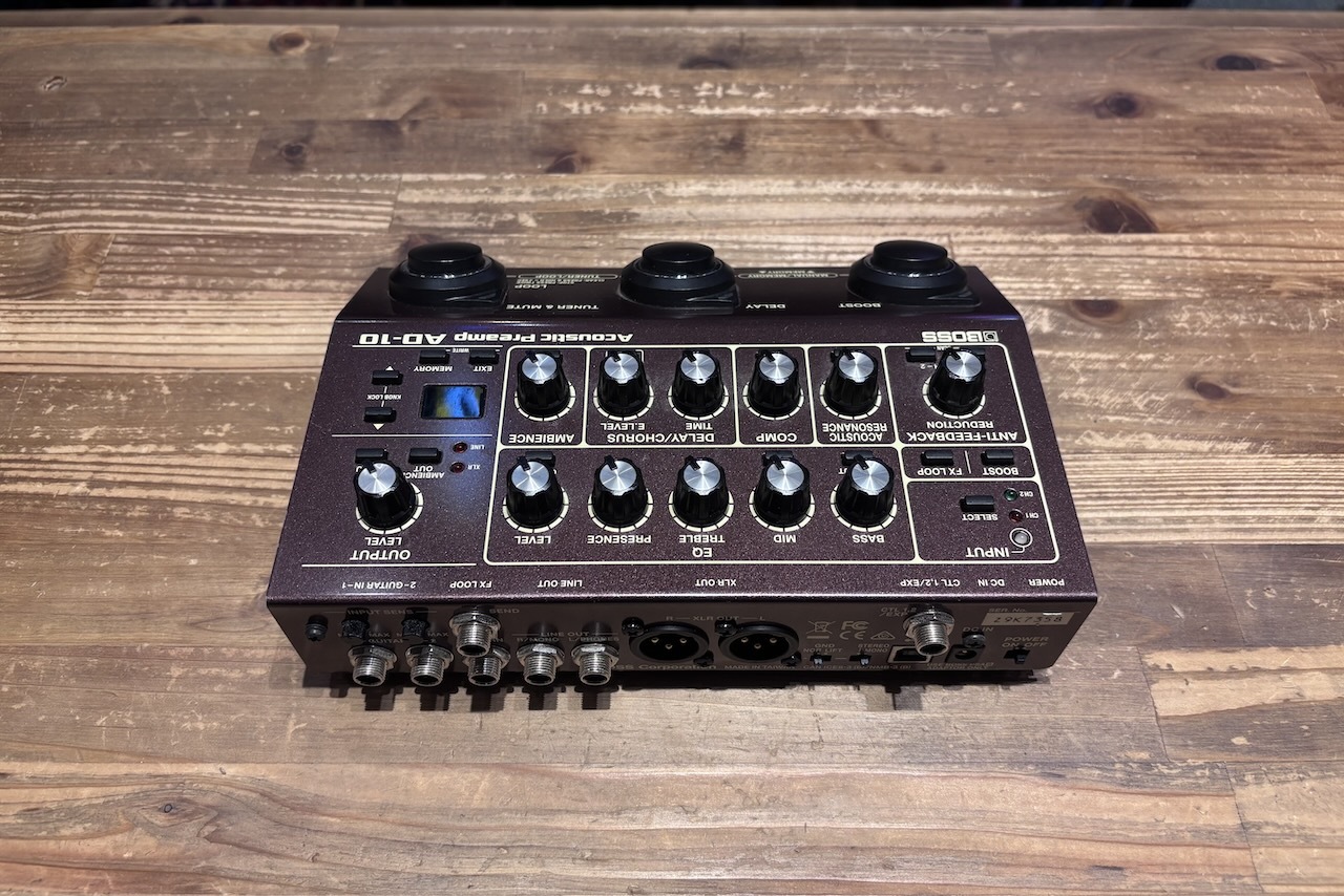 美品】BOSS AD-10 中古 アコギプリアンプ DI 【公式通販】