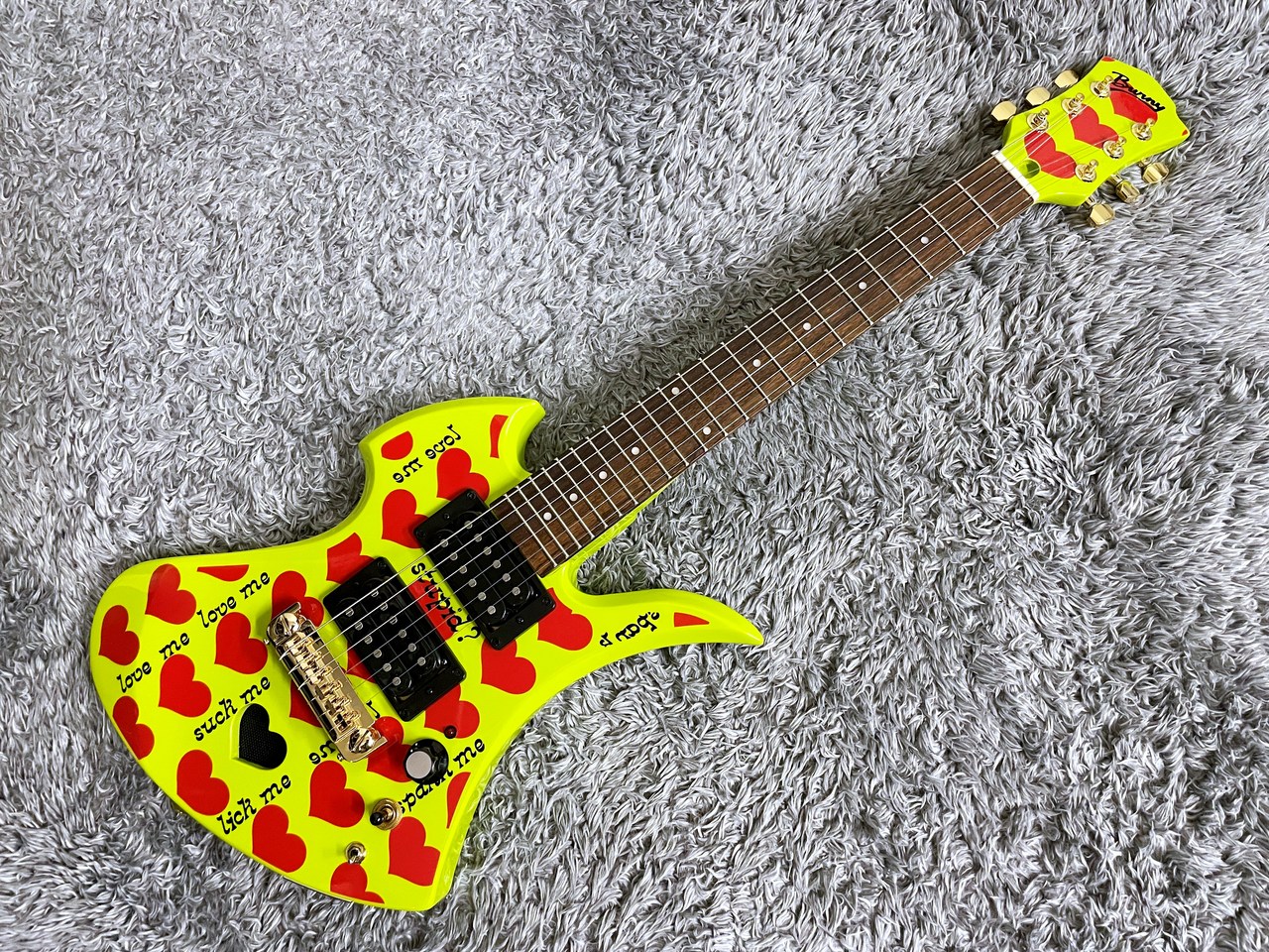 Burny FERNANDES GH-Jr. Green Heart Jr. hide Model 【スピーカー内臓