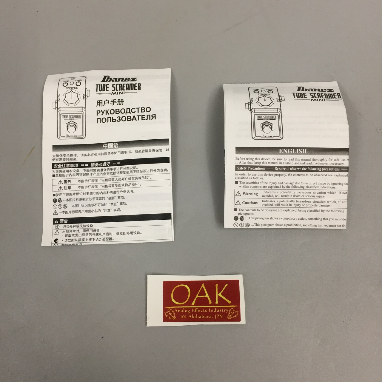 OAK EFFECTS TUBE SCREAMER mini RC mod（中古）【楽器検索