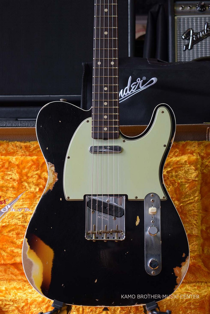 Fender Custom Shop 1960 Telecaster Custom Heavy Relic Aged Black