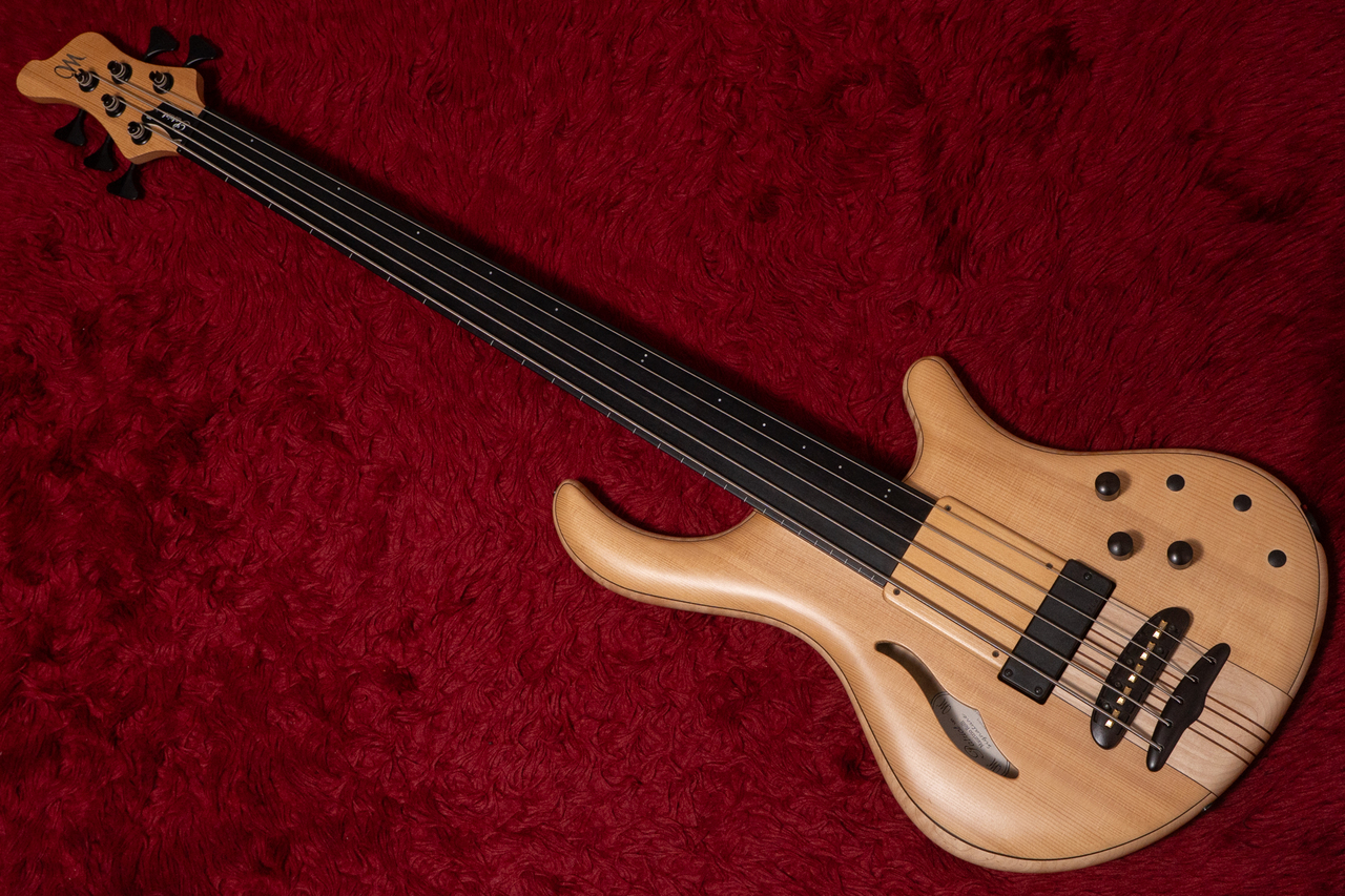 MAYONES Custom Shop Patriot MR5 Fretless 3.740kg #PAN1602144【GIB