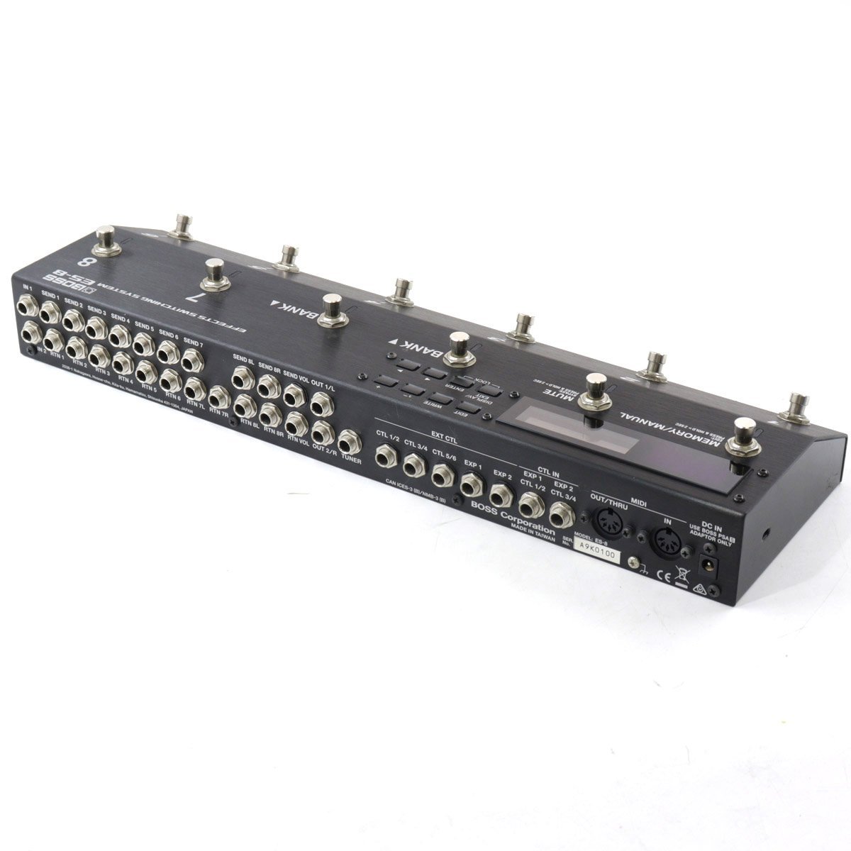 中古最安BOSS ES-8 スイッチャー ES-8 | BOSS - StompBase（ストンプベース）