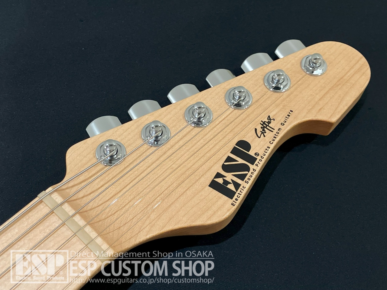 ESP SNAPPER-AS/M Drift Wood White w/Black Filler（新品/送料無料