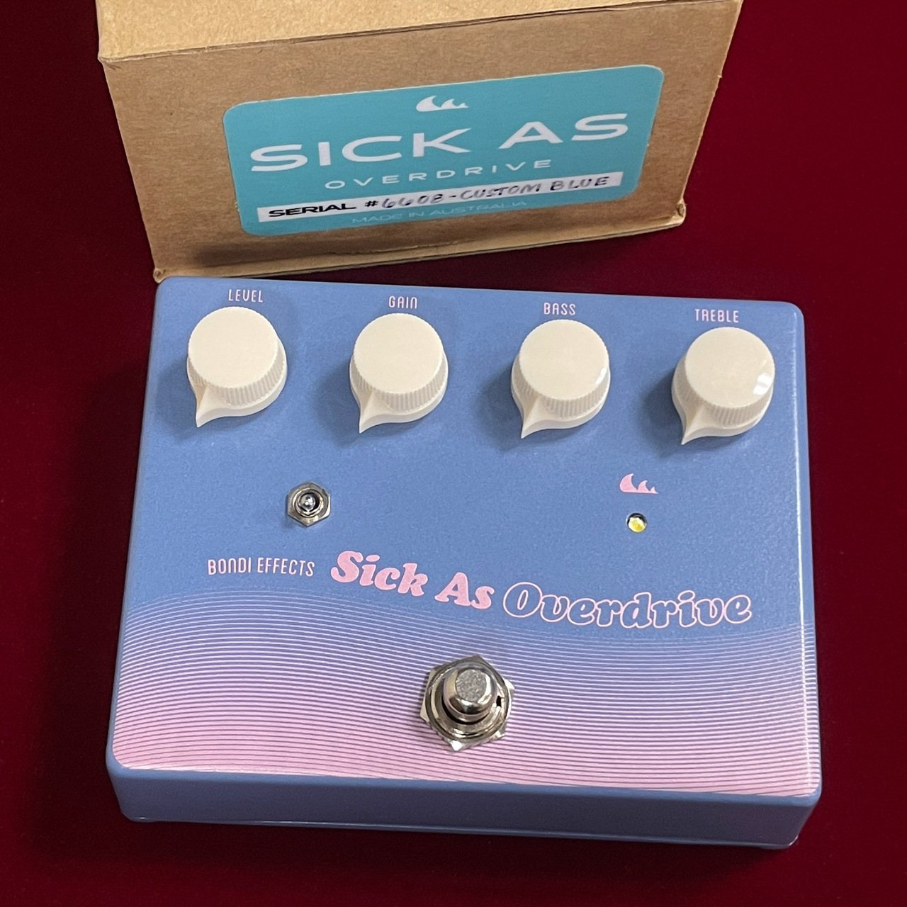 BONDI EFFECTS Sick As Overdrive Custom Blue 【デッドストック品1台