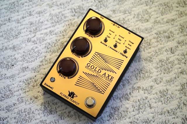 ギター FLYING TEAPOT GOLD AXE Limited Gold Axe - flyingteapot