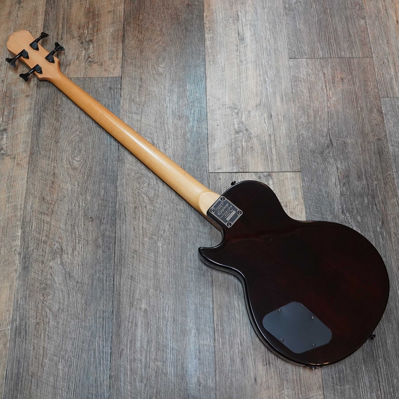 Epiphone Les Paul 4弦エレキベース マットブラック Epiphone Les Paul 4弦エレキベース マットブラック