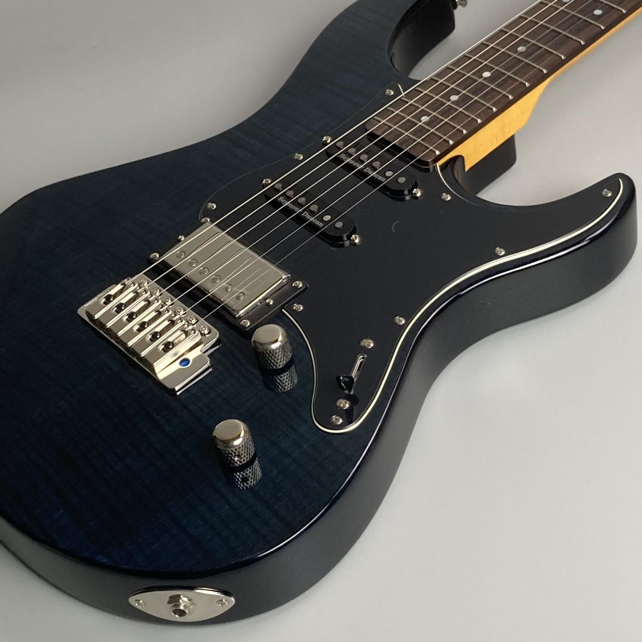 YAMAHA PACIFICA612VIIFM TBL トランスルーセントブラック