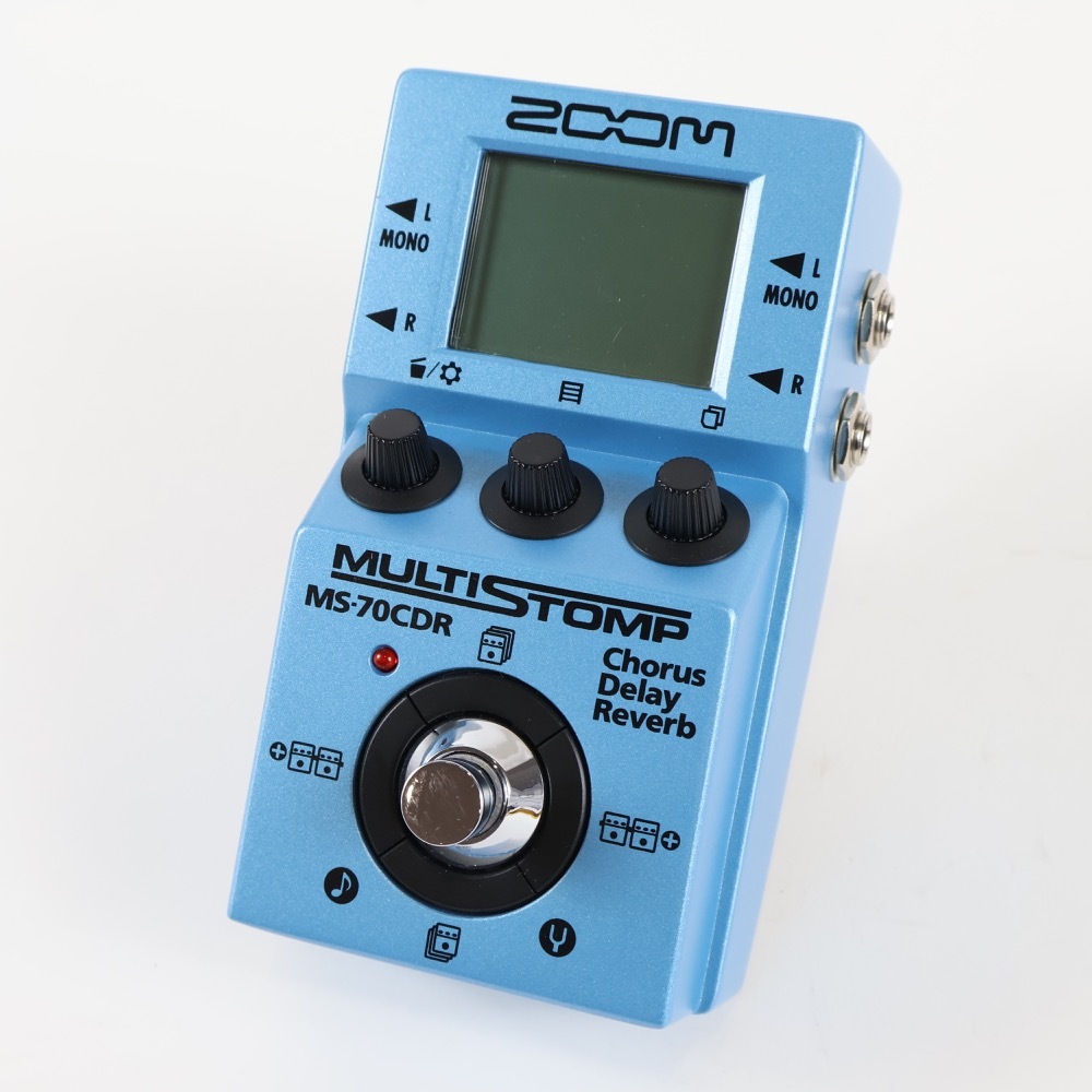 ZOOM 【中古】 マルチエフェクター ZOOM MS-70CDR ズーム 空間系マルチ