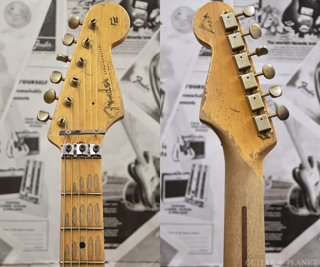 個人製作者改造ストラトモデル Fender Custom Shop MBS 1957 Stratocaster Ultimate Relic with Floyd