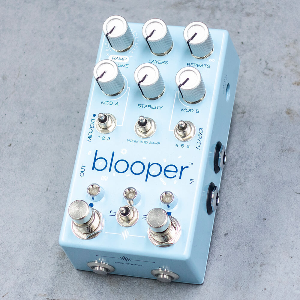 chase bliss blooper エフェクター ルーパー Chase Bliss Audio Blooper（チェイスブリス）ルーパー ｜イケベ