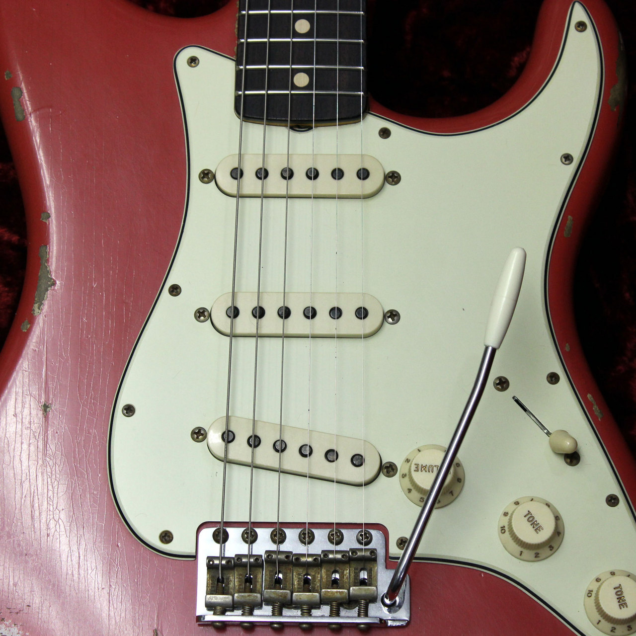 Fender Custom Shop LTD Heavt Relic 1963 Stratocaster Fiesta Red