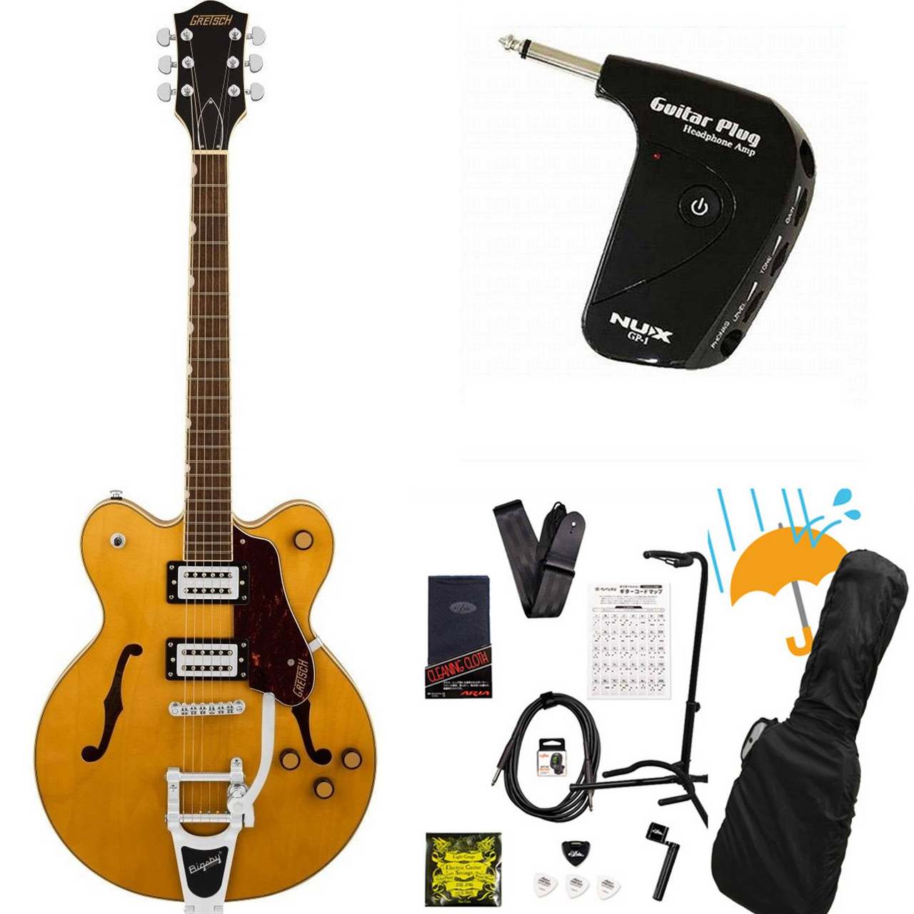 Gretsch G2622T Streamliner Center Block DC withBigsby Broad'Tron
