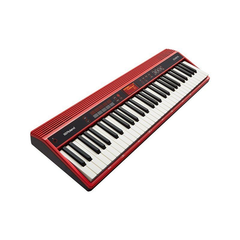 Roland GO:PIANO Entry Keyboard (GO-61P) X型スタンド汎用ヘッドホン付き 電子ピアノ 