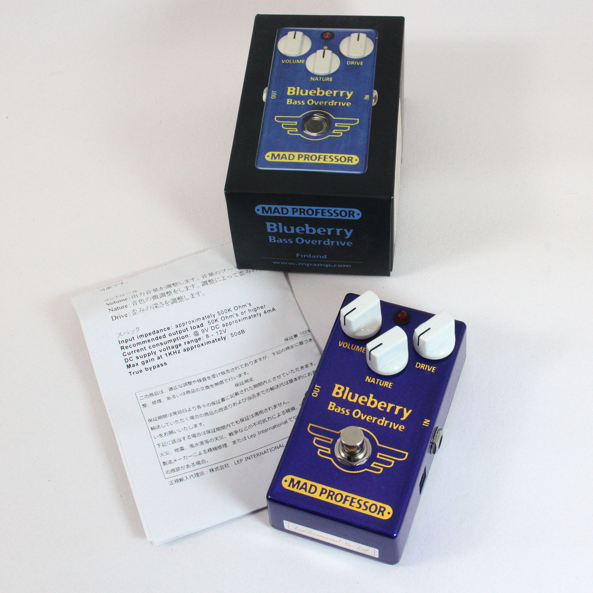 MAD PROFESSOR Blueberry Bass Overdrive FAC 【渋谷店】（中古