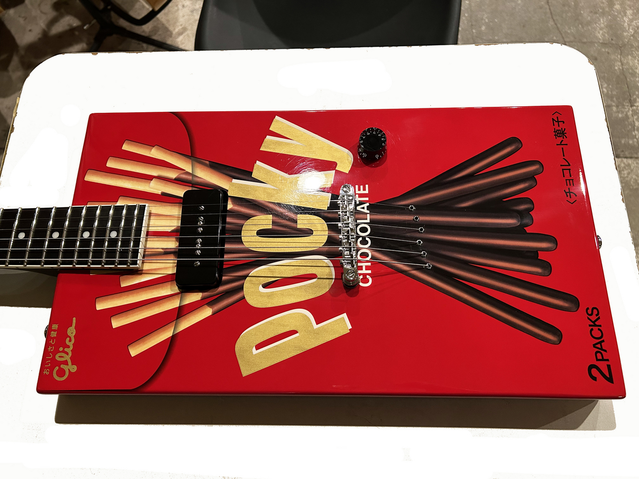 Glico Glico Pocky Guitar グリコ ポッキーギター 斉藤和義監修（中古