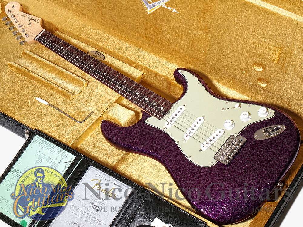 Fender Custom Shop 2025 1963 Stratocaster NOS (Magenta Sparkle