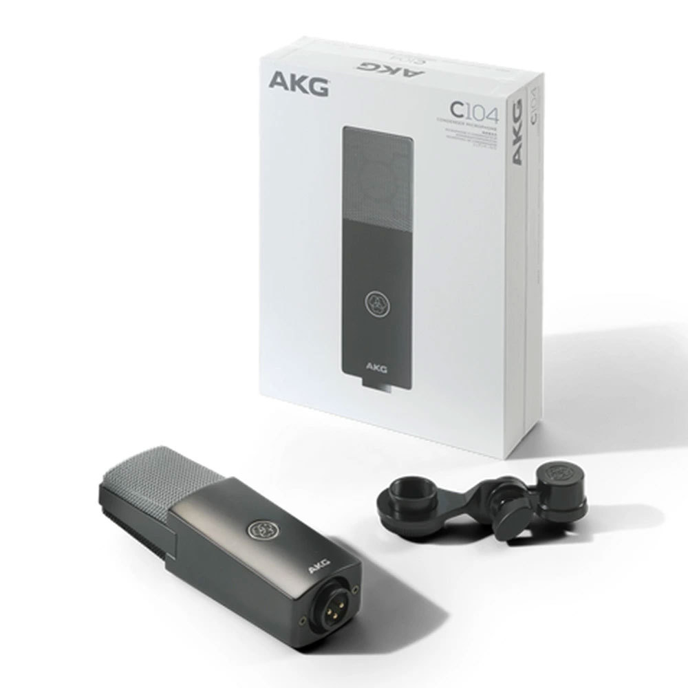 AKG C104 コンデンサーマイク ブラック AKG C104【サイドアドレス型コンデンサーマイク】【送料無料!】（新品