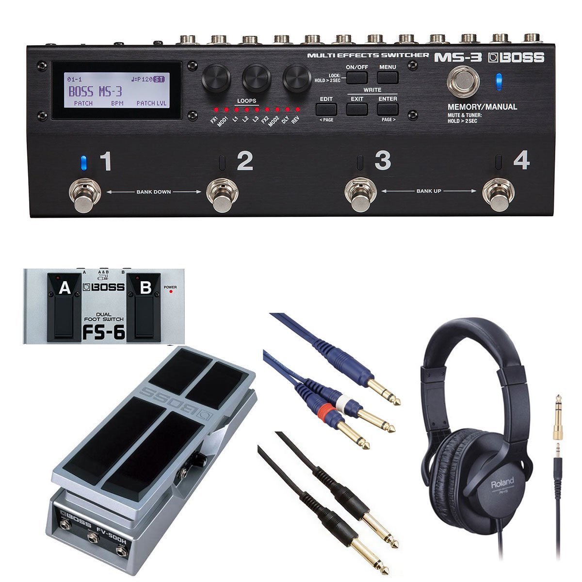 BOSS / MS-3 + FS-6(おまけ) BOSS / MS-3 + FS-6(おまけ)