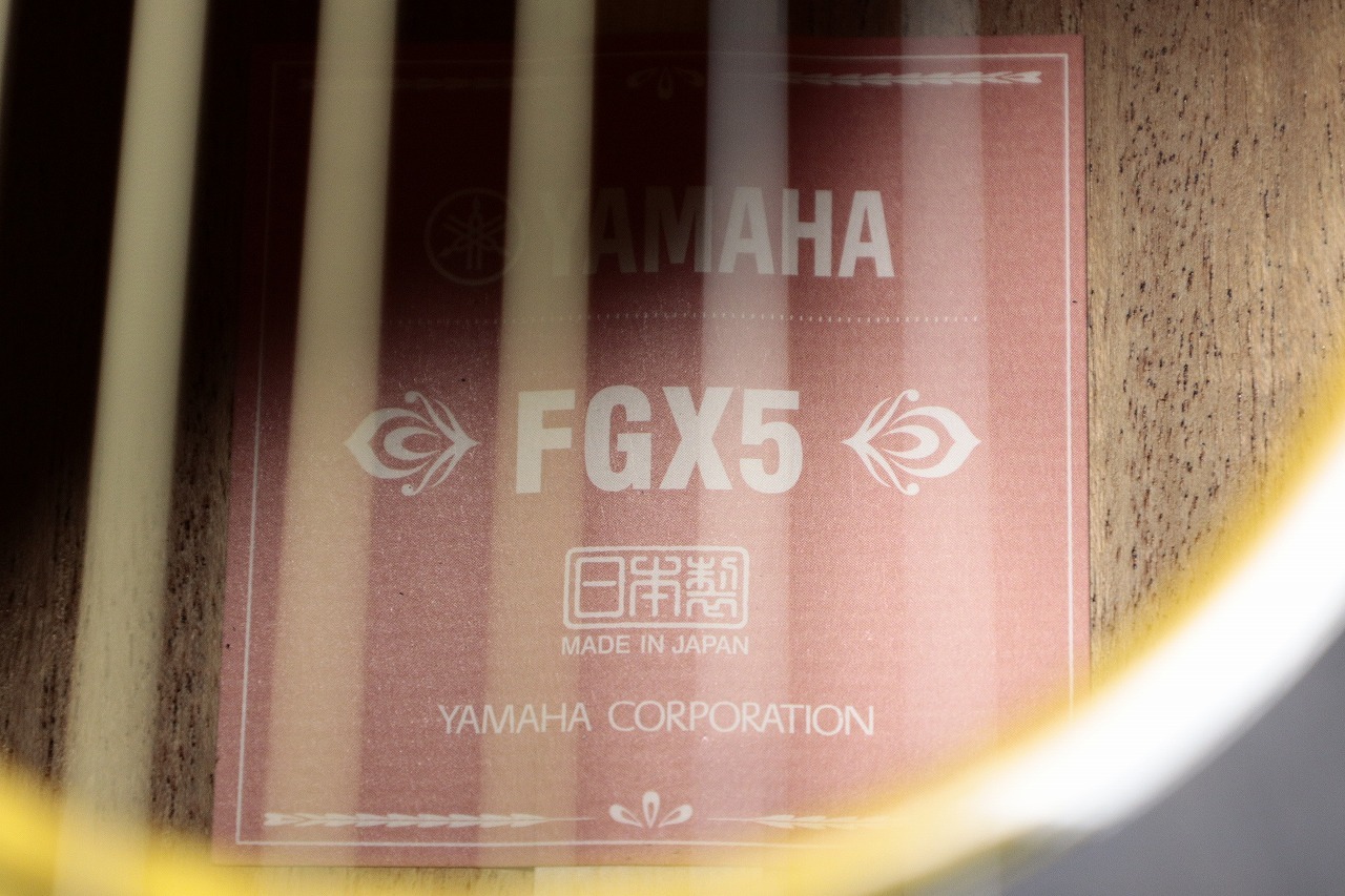 YAMAHA 【高性能 3WAYピックアップ】FGX5（新品）【楽器検索
