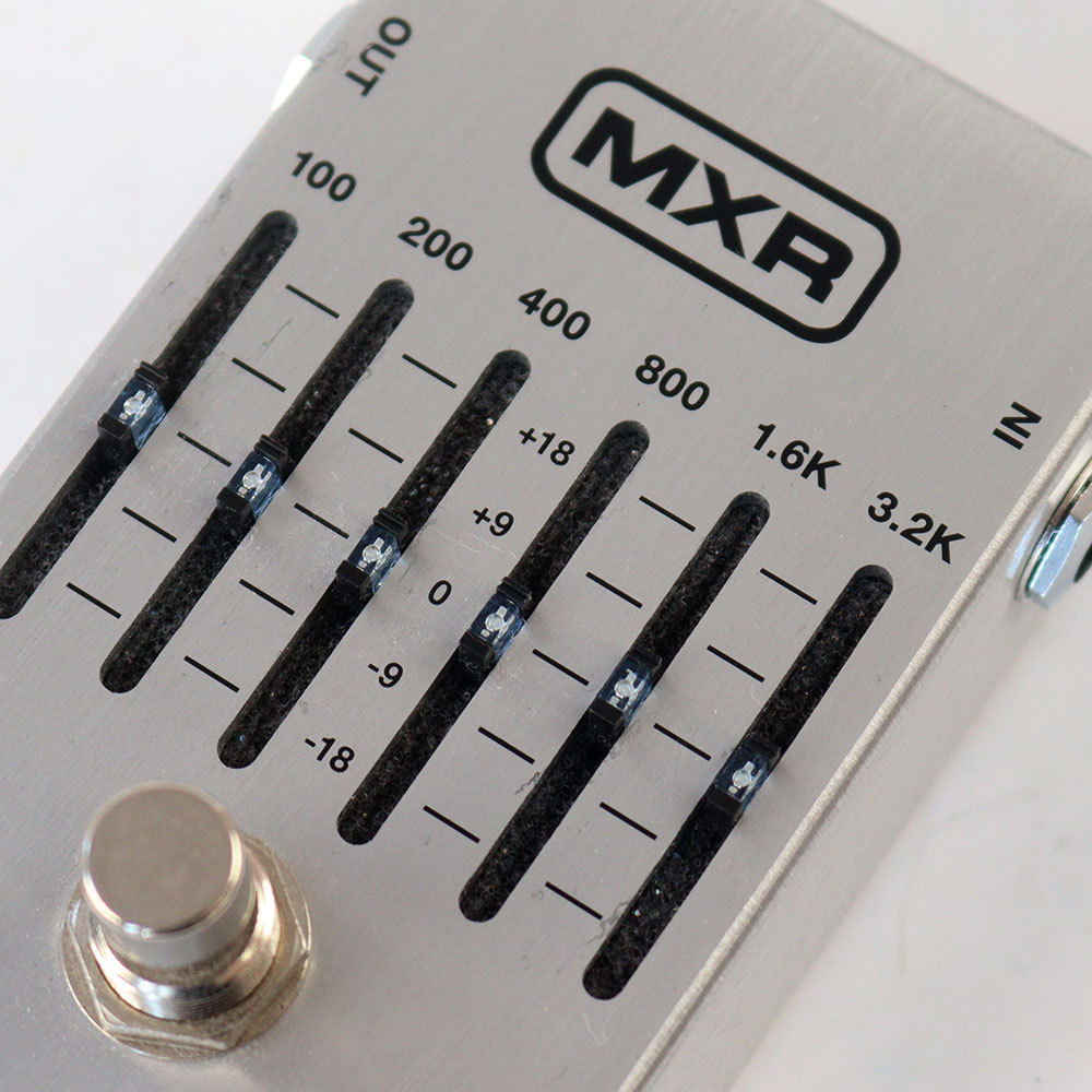 グラフィックイコライザー MXR M109S Six Band Graphic EQ 6バンド グライコ