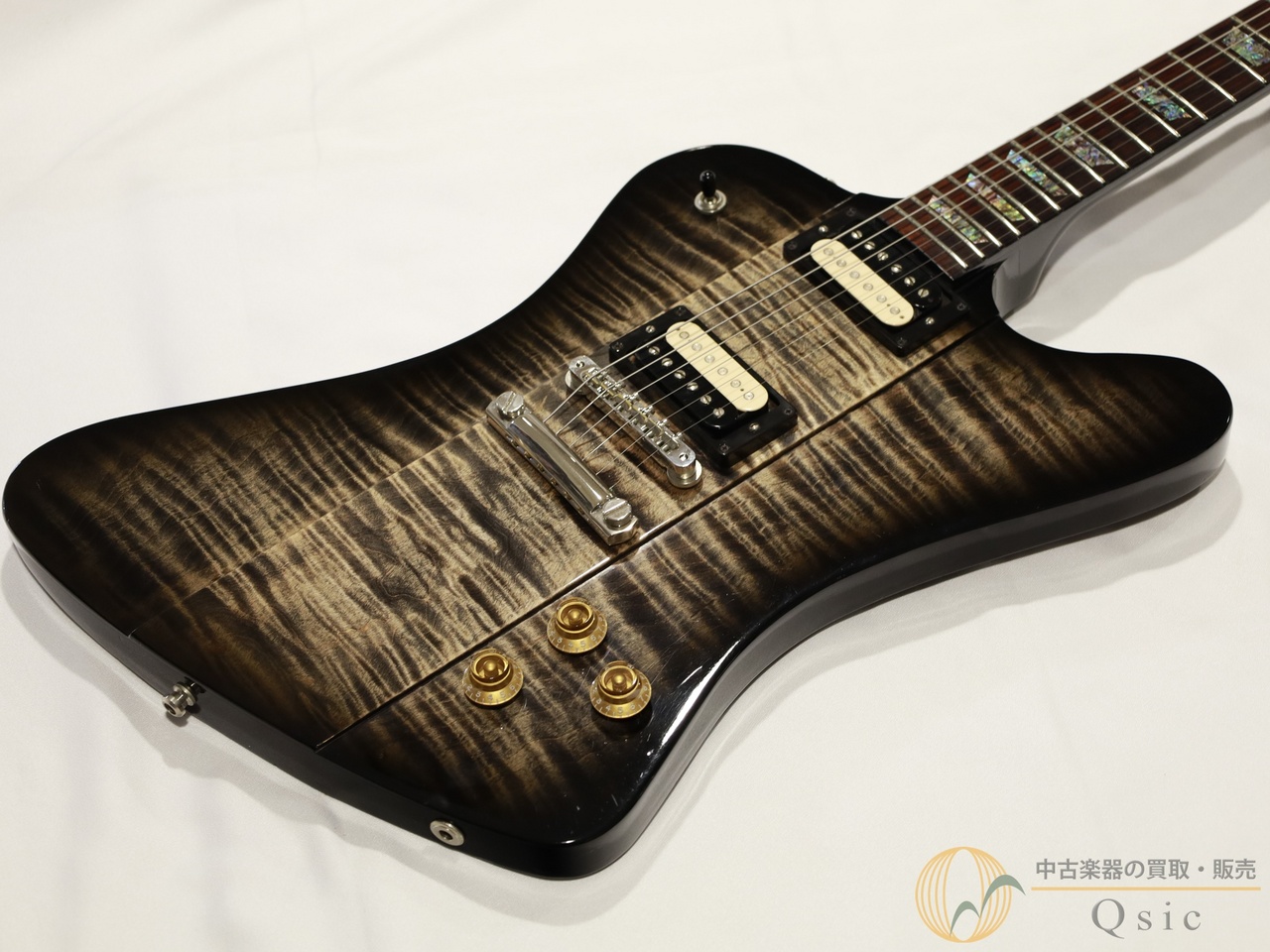 Gibson Custom Shop Tak Matsumoto Firebird Trans Black Burst 2015年