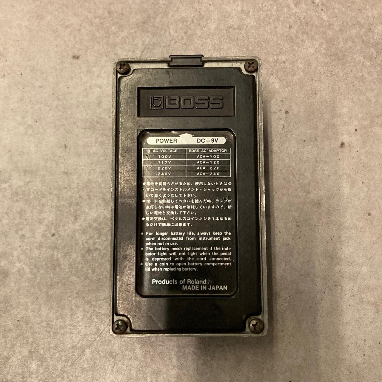 レア 銀ネジ BOSS Chorus CE-2 コーラス ヴィンテージ BOSS CE-2｜銀ネジ時期のヴィンテージレアコーラス！ | 2n3565_tokyo