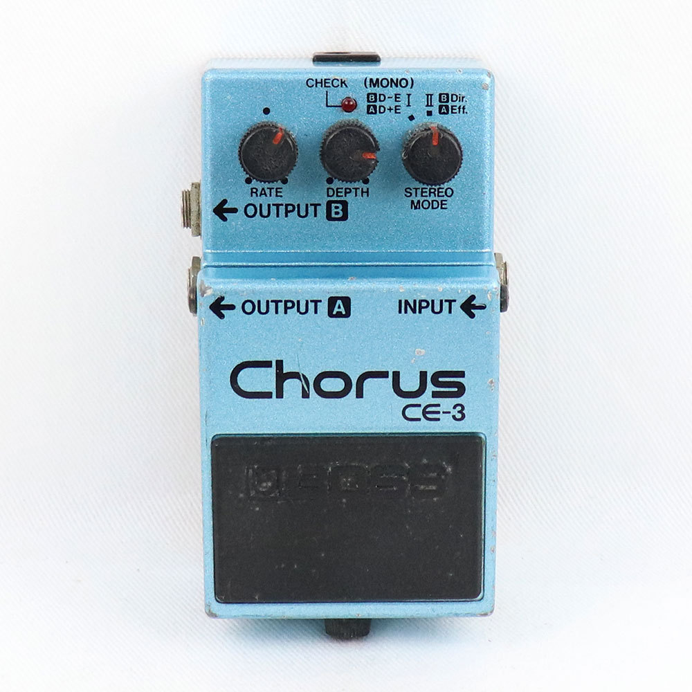 BOSS 【中古】 コーラス エフェクター BOSS CE-3 Chorus Made in Japan ギターエフェクター