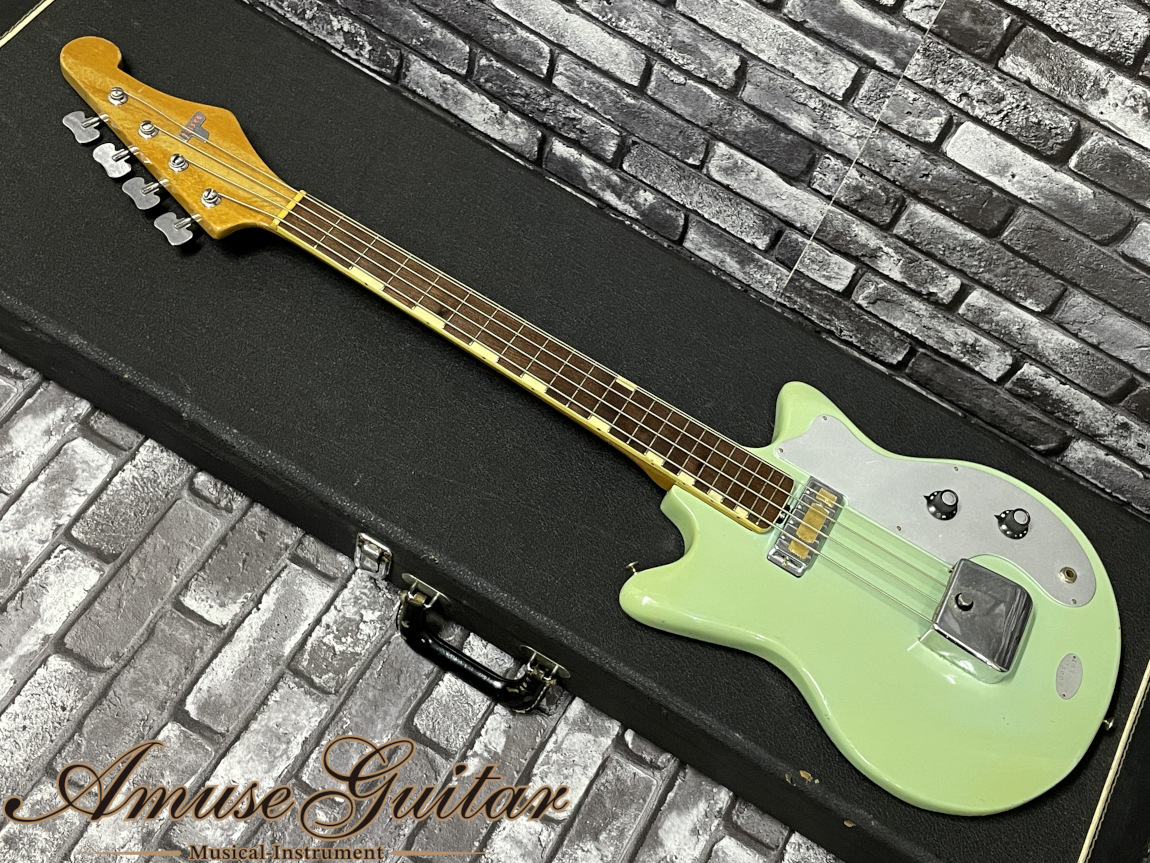 Teisco BS-101 # SURF GREEN 1964年製【RARE COLOR!!】SONIC BLUE 2.46