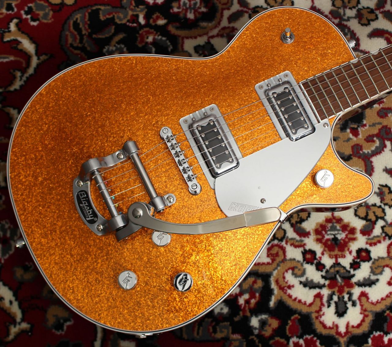 Gretsch G5230T Electromatic Sparkle Jet FT Gold Sparkle エレキ