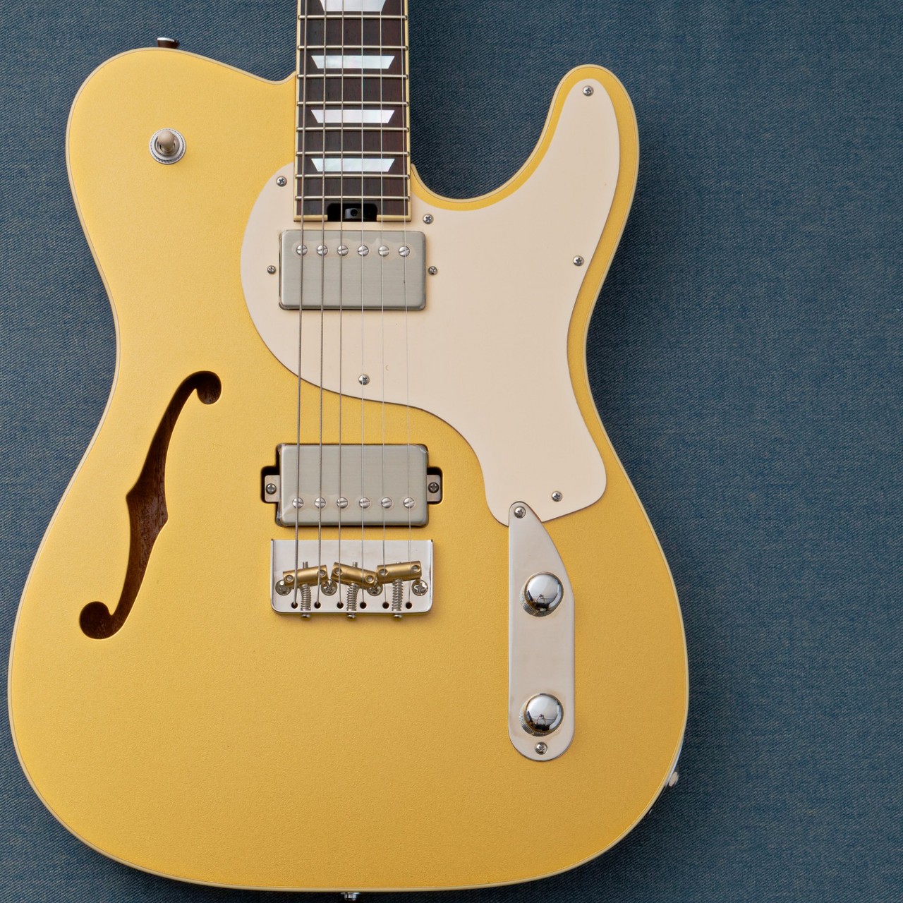 Kz Guitar Works Kz TL Trad Semi-Hollow 22 2H8 Custom w/Brazilian