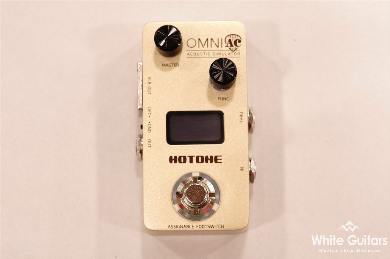 HOTONE OMNI AC - ACOSTIC SIMULATOR（中古/送料無料）【楽器検索