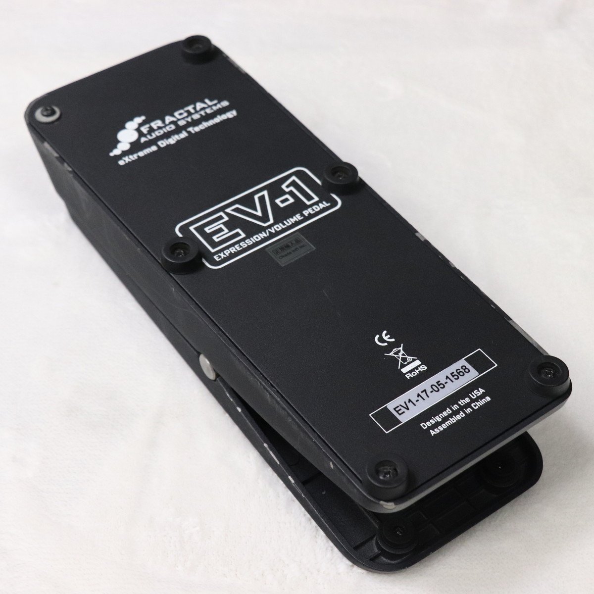 Fractal Audio EV-1 ボリュームペダル　美品 FRACTAL AUDIO SYSTEMS EV-1 Black（新品）【楽器検索デジマート】