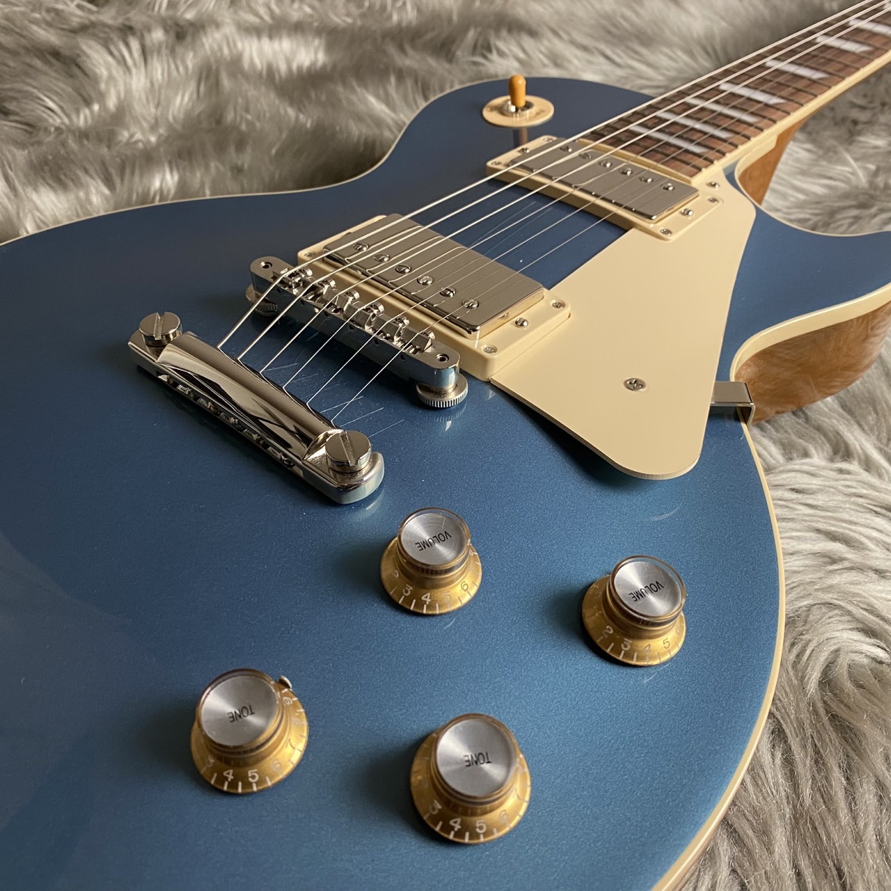 Gibson Les Paul Standard 60s Plain Top -Pelham Blue 【現物画像