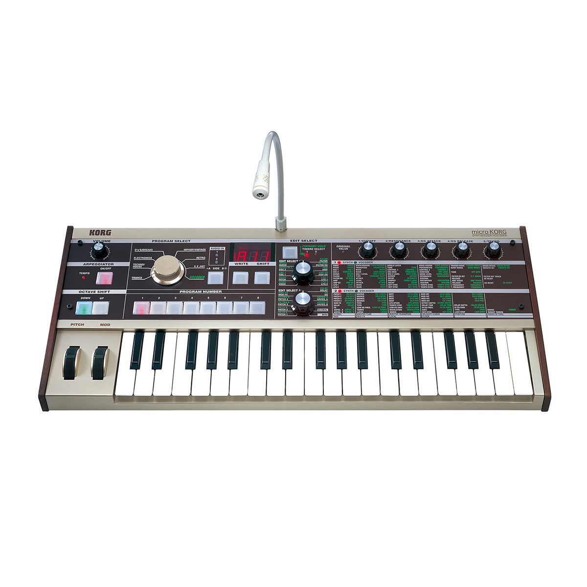 microKORG シンセサイザー・ボコーダー 本体 Amazon.co.jp: KORG(コルグ) アナログ モデリング