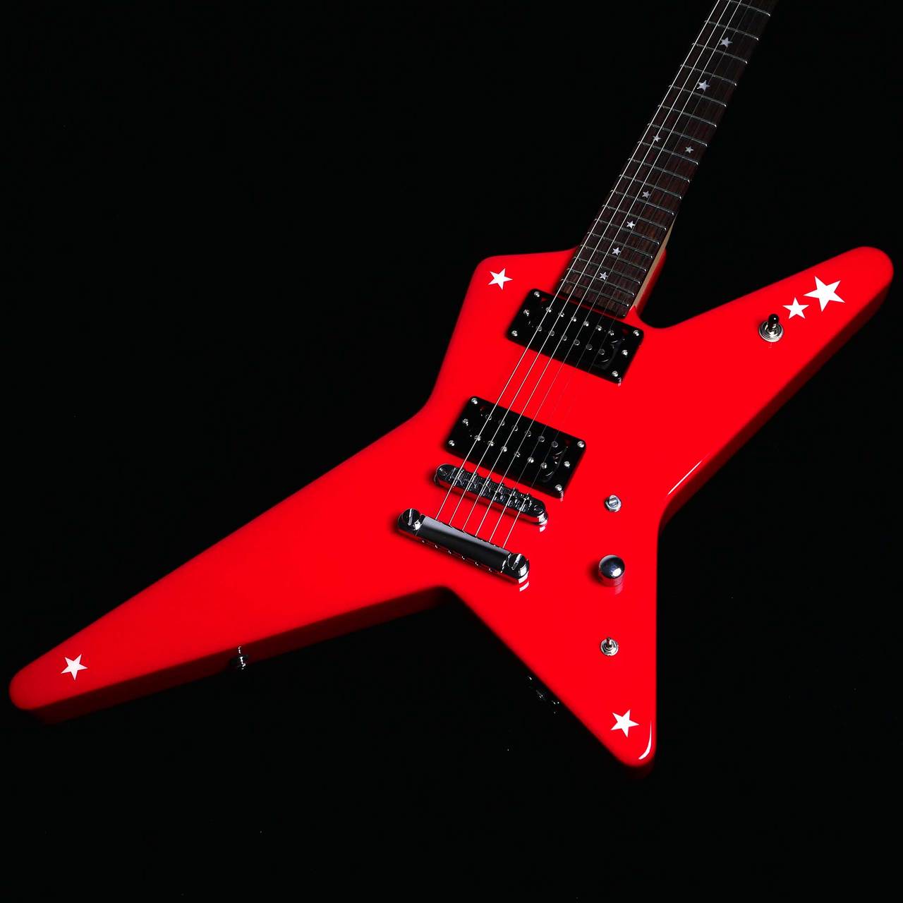 高崎晃 ランダムスター 赤ボディメイプル指板 高崎晃 ランダムスター