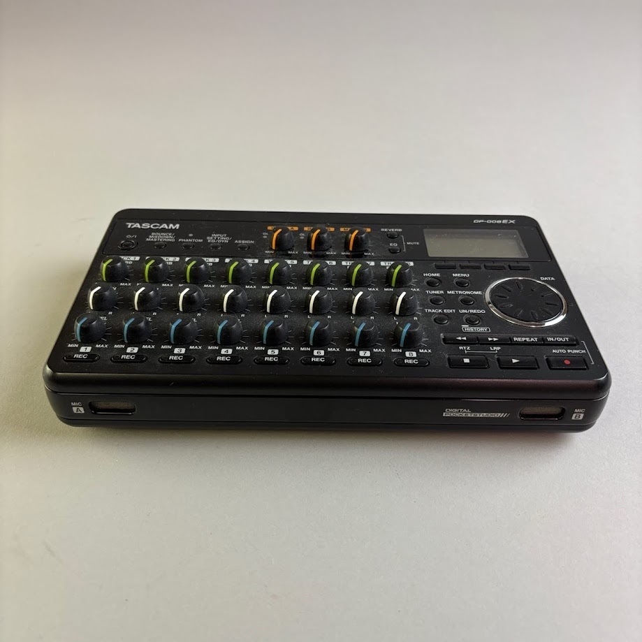 タスカム TASCAM DP-008EX ACアダプター 元箱付き 中古品 DP-008 | 8トラック SD/SDHC MTR | TASCAM (日本)
