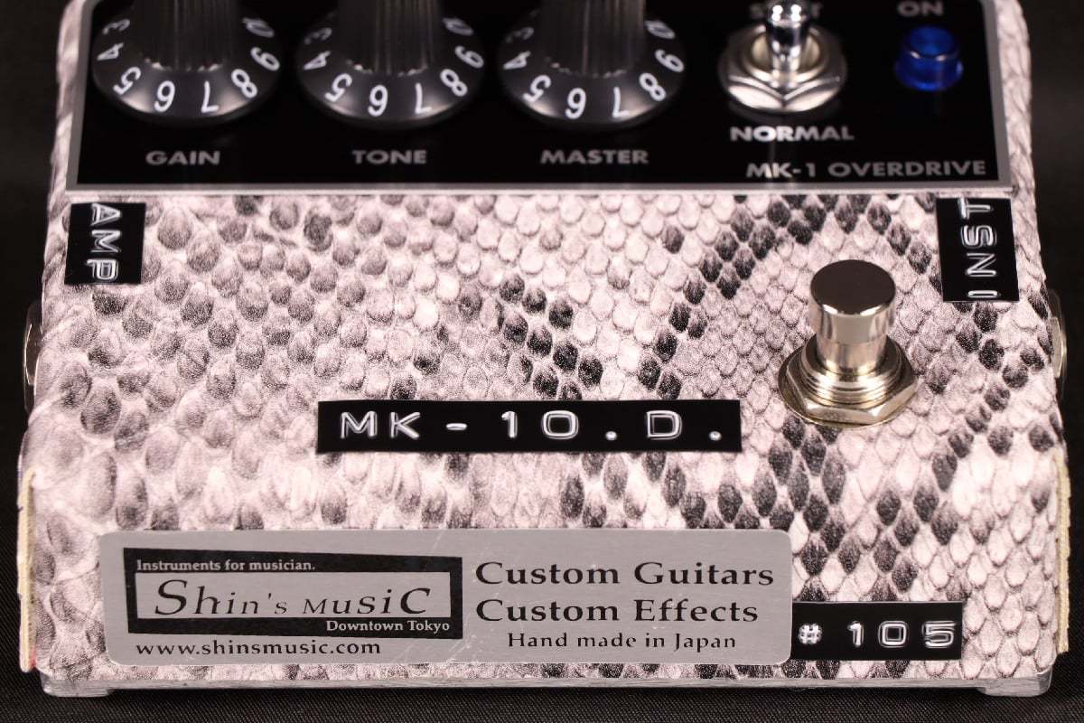 Shins Music MK-1 OverDrive White Snake シンズミュージック  オーバードライブ【WEBSHOP】（新品/送料無料）【楽器検索デジマート】