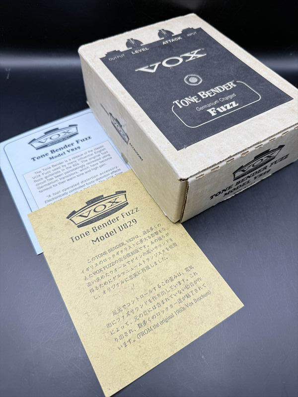 VOX Tone Bender Model V829（中古）【楽器検索デジマート】