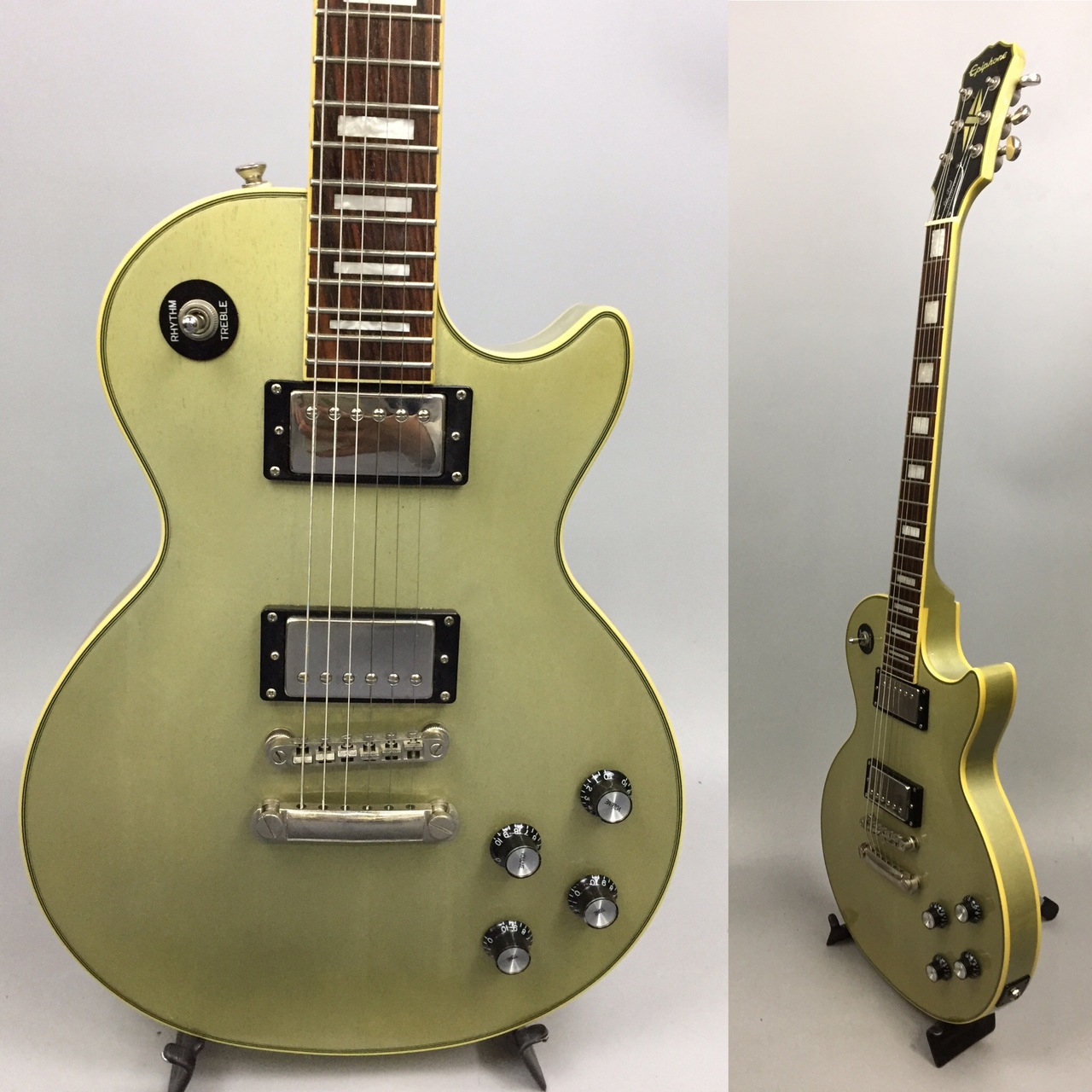 Epiphone Limited Edition Les Paul Custom Pro TV Silver 2013