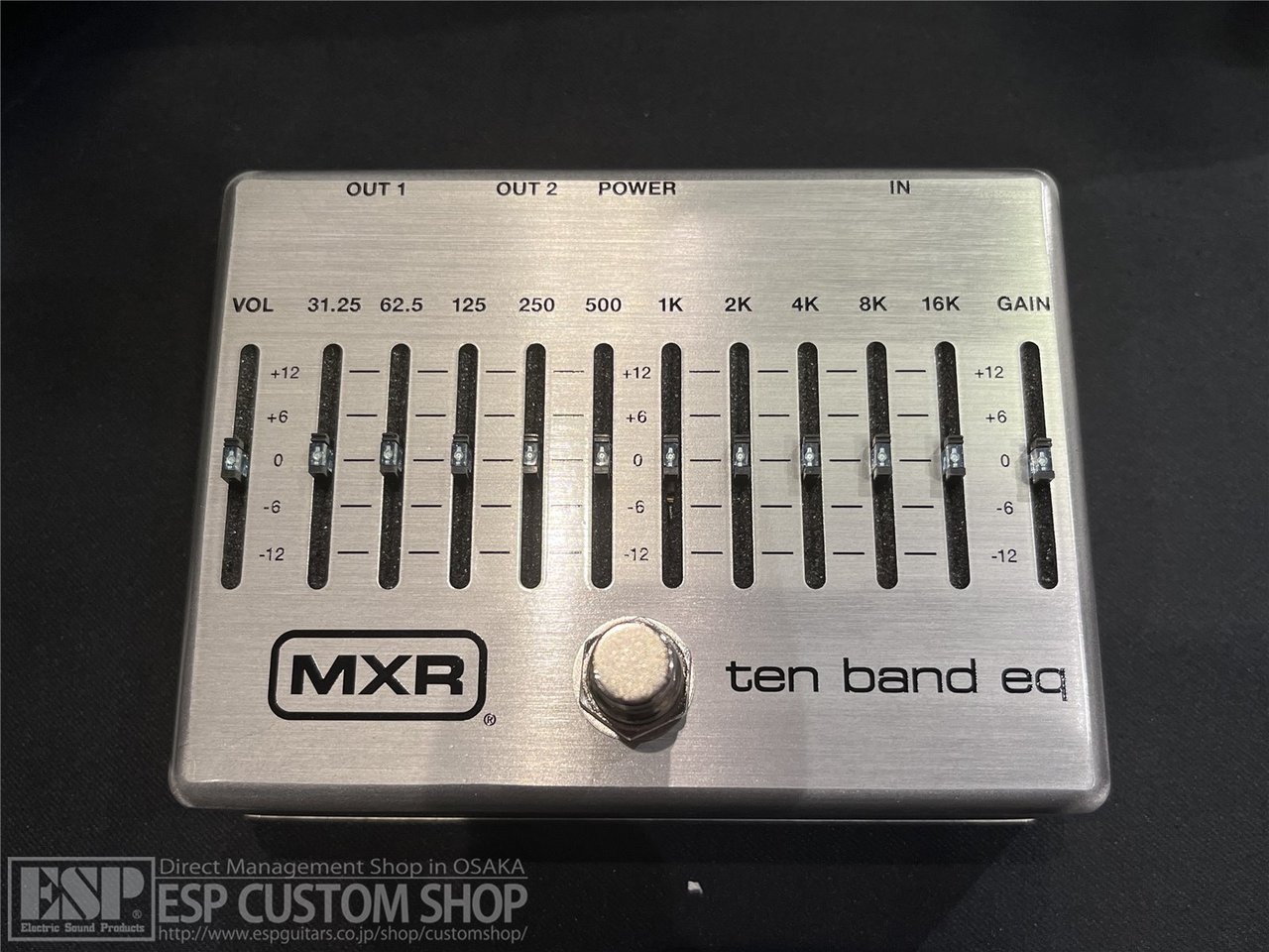 MXR M108S 10-Band Graphic-EQ（新品）【楽器検索デジマート】