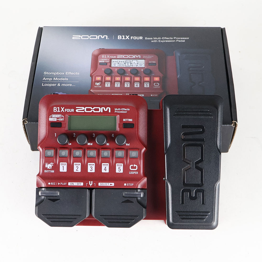 ZOOM 【中古】 ベースマルチエフェクター ZOOM B1X FOUR（中古/送料
