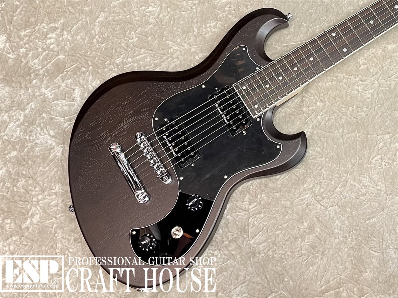 ESP ULTRATONE-SL7 / Seethrough Half Matte Black（新品/送料無料