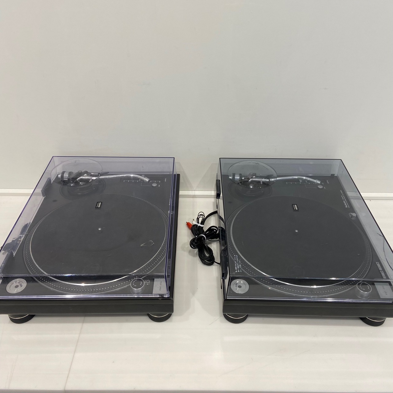 Technics SL-1200 MK5 2台セット ダストカバー付属（中古/送料無料