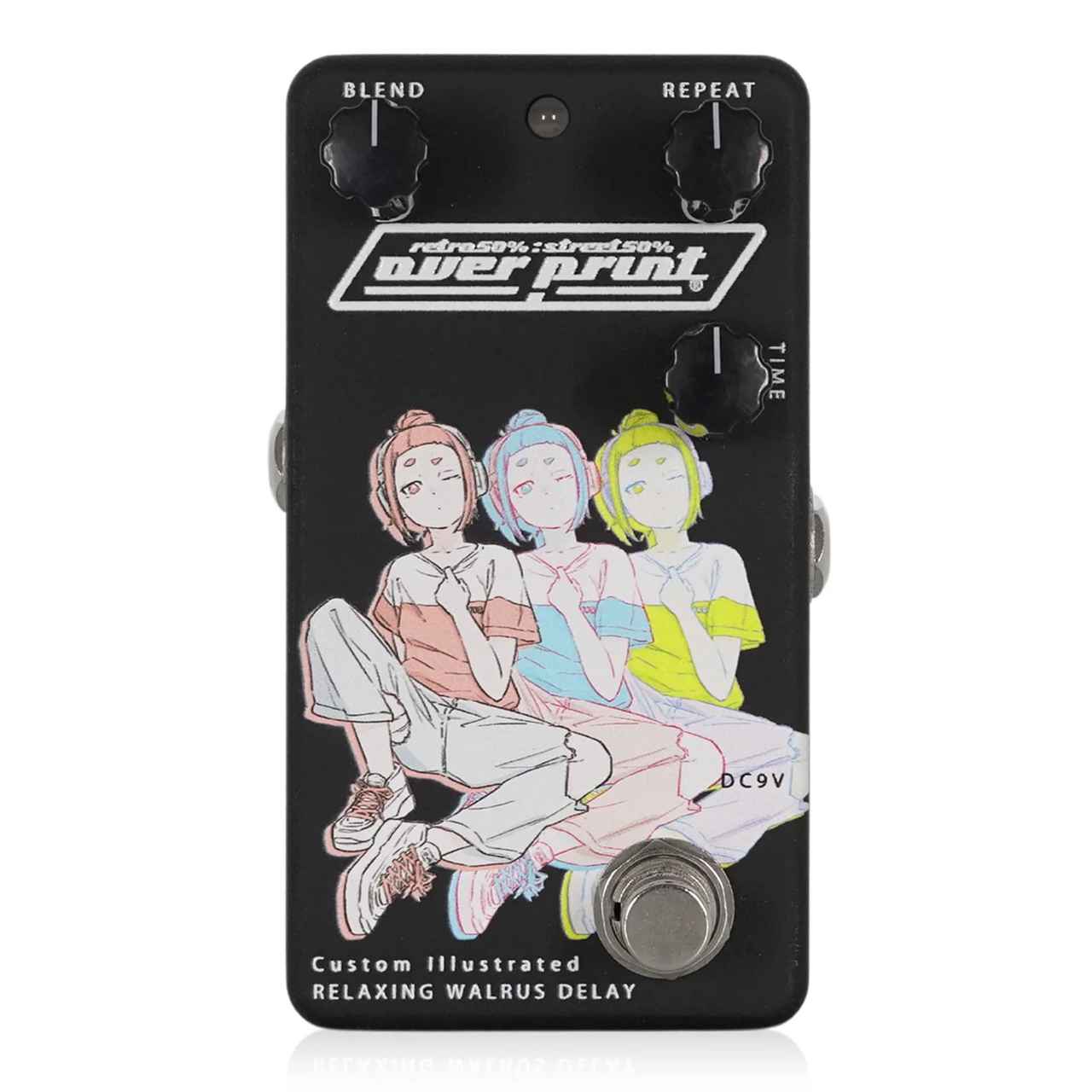 Custom Illustrated over print/まもる / RW DELAY #01