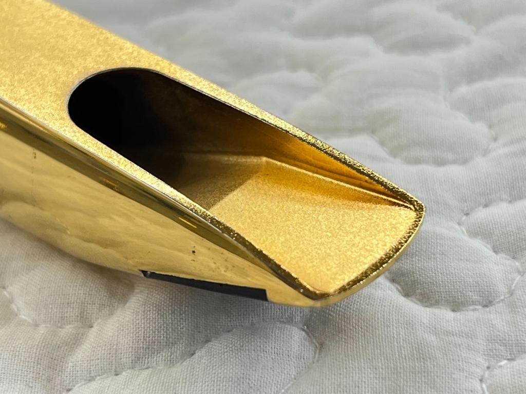 OLEG Contempo Gold #7 アルトサックスマウスピース 【中古