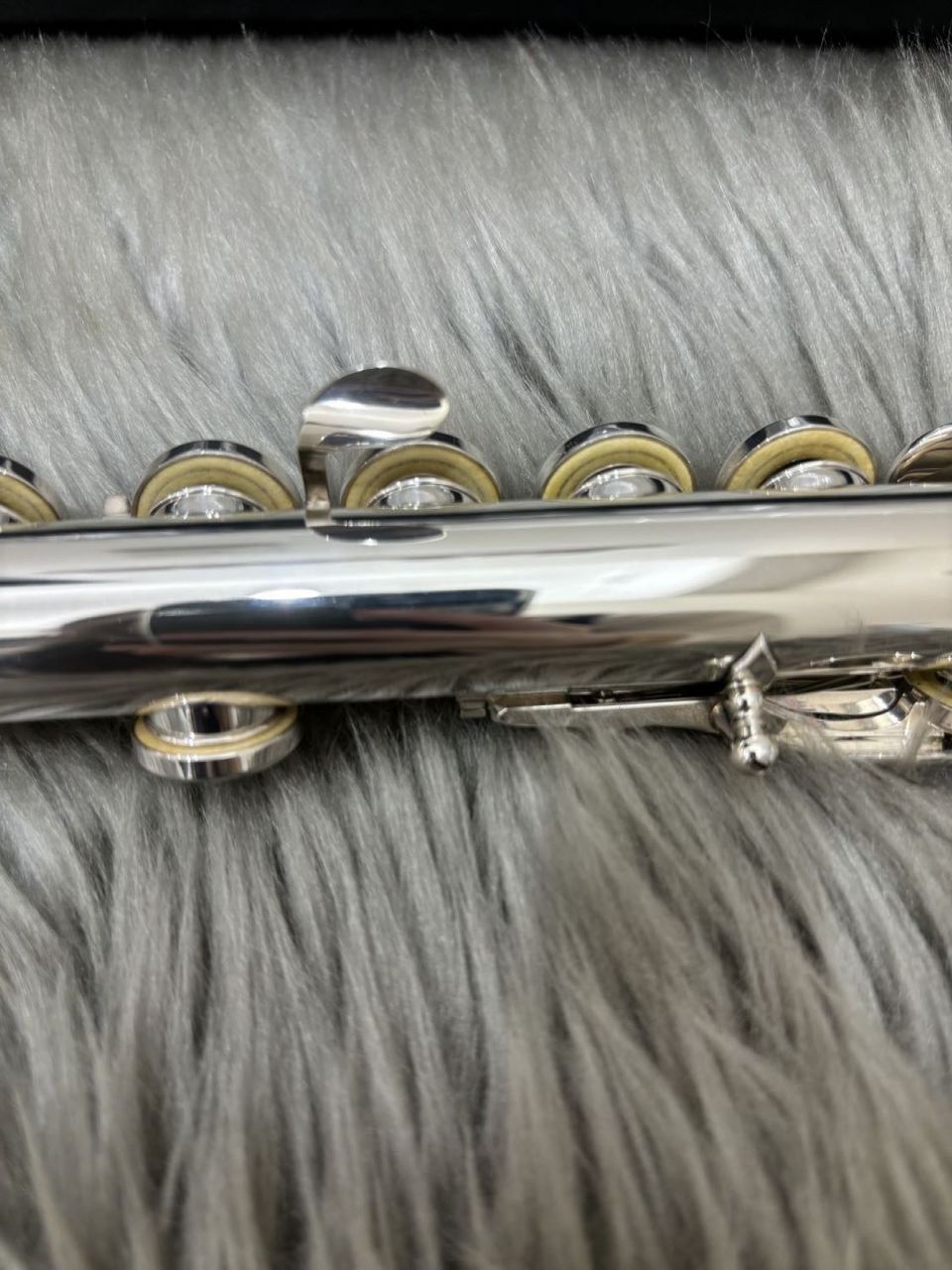 Pearl F-MD925/RE フルート 総銀製 C足部管 ドローン インライン