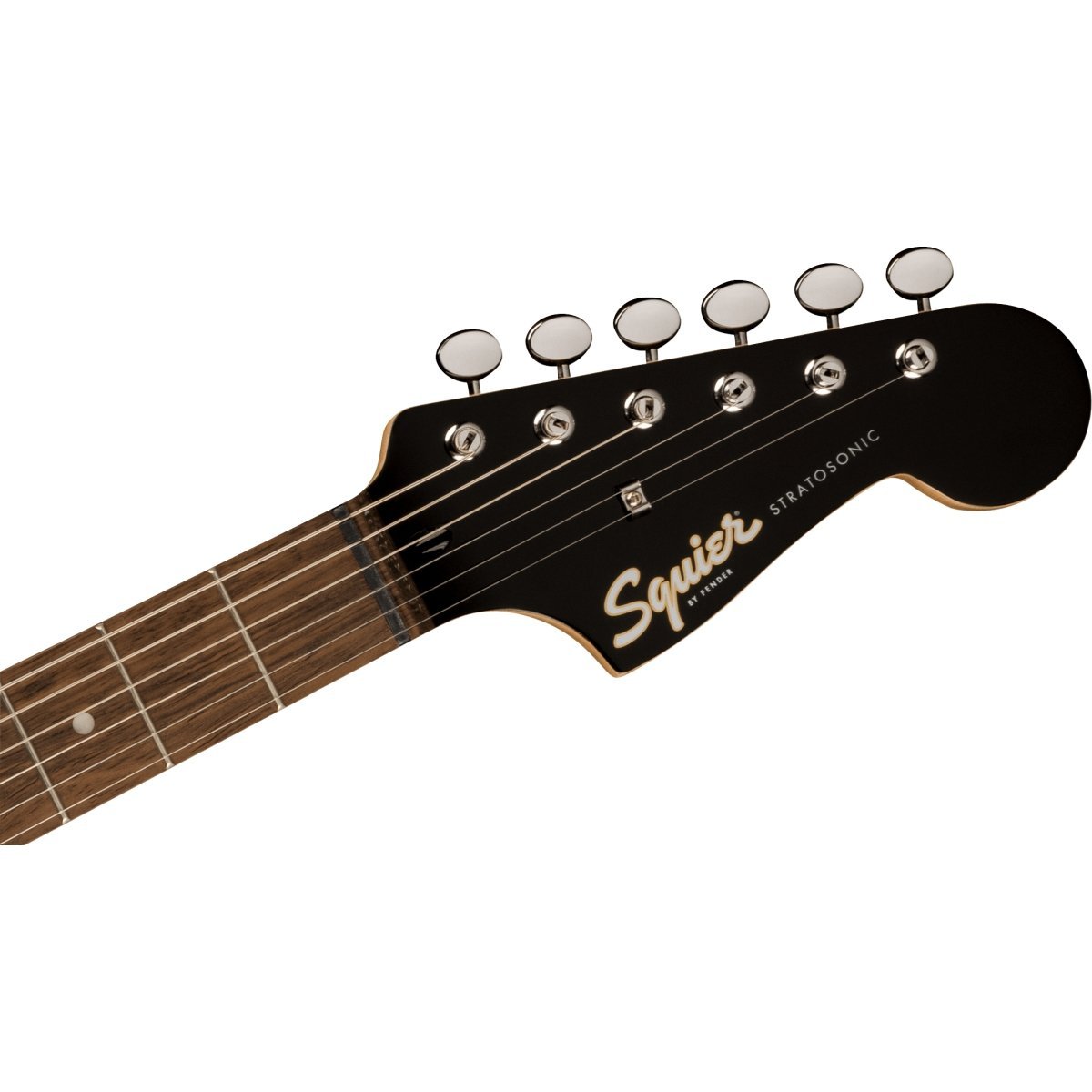 Squier by Fender Paranormal Strat-O-Sonic Laurel Fingerboard Black 